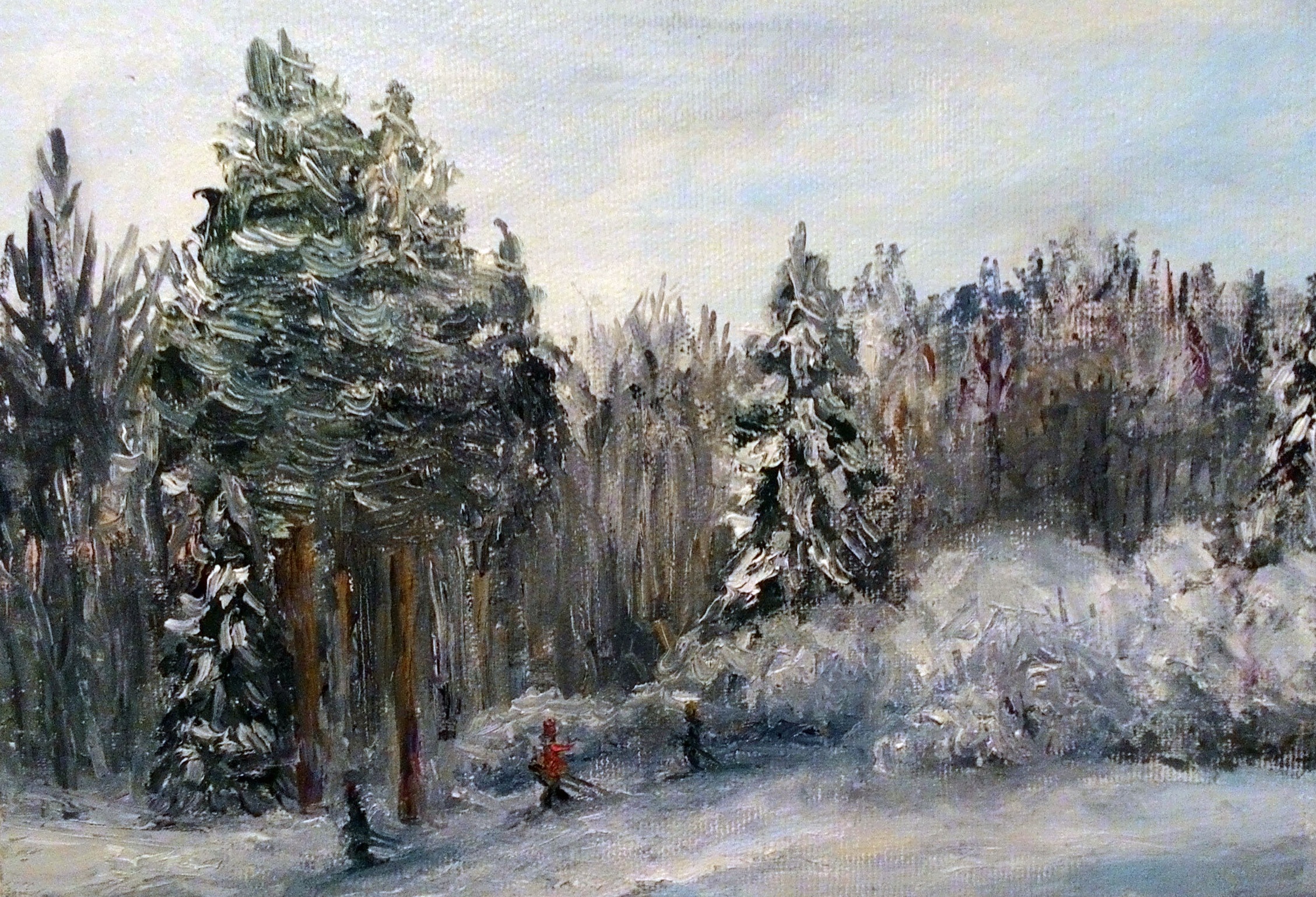 Egorova Alexandra
Winter holiday
2016
Oil on canvas
